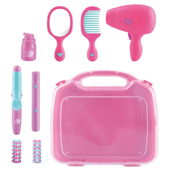 Mallette De Coiffure Jouet Vintage - Coffret Enfant - Occasion - Jeu D'imitation Ancien