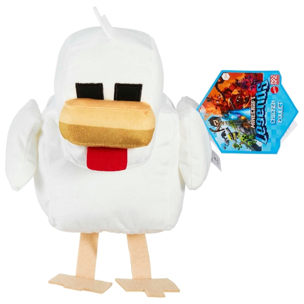 Minecraft Kuscheltier Huhn Plüschfigur ca. 20 cm | Smyths Toys Schweiz