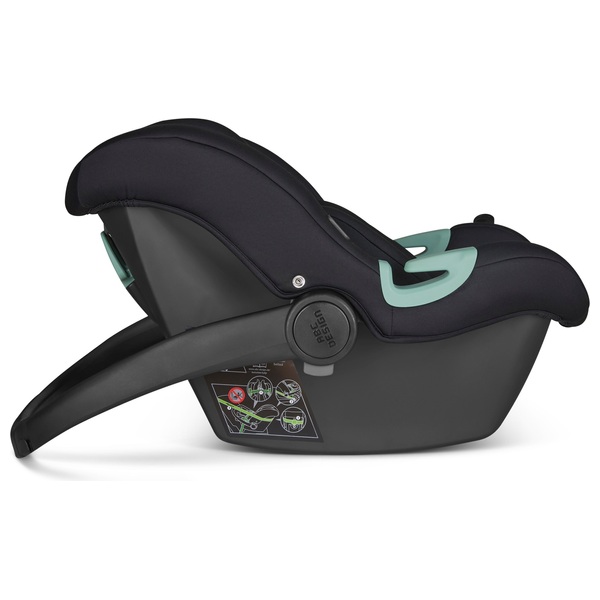 ABC Design Kinderwagen 3in1 Salsa 4 Air Bubble grau/rosa Smyths