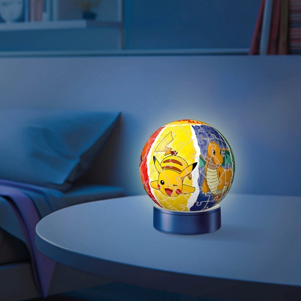 Ravensburger 3D Puzzle-Ball Nachtlicht Pokémon | Smyths Toys Österreich