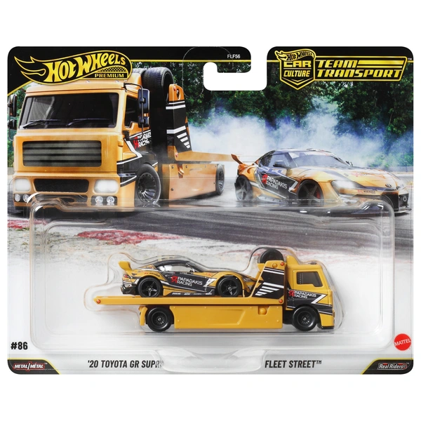 Hot Wheels Premium Auto's Team Transport '20 Toyota GR Supra en