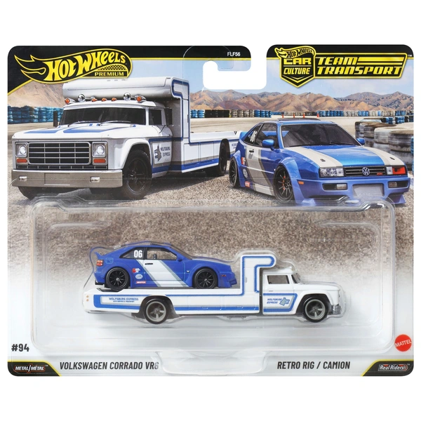 Hot Wheels Premium Team Transport Volkswagen Corrado VRG & Retro