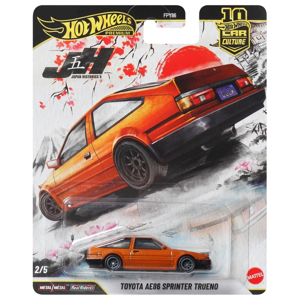 Hot Wheels Premium Car Culture Japan Historics Diecast Car Toyota