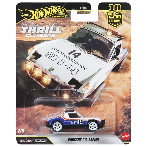 Hot Wheels Premium Car Culture Thrill Climbers Diecast Car Porsche