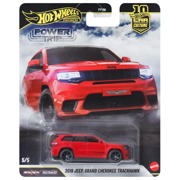 Voiture Miniature Jeep Cherokee 2019 Bleue - Échelle 1:18 Par Paudi, Modèle Die-cast - Neuf En Boîte