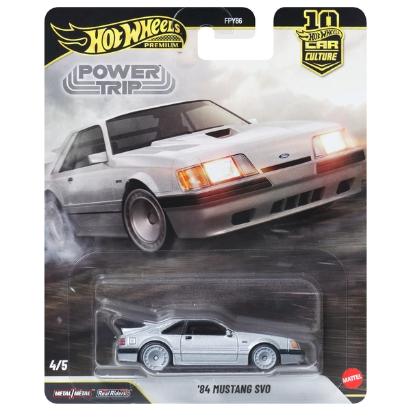 Hot Wheels Premium Car Culture Power Trip Auto '84 Mustang SVO 1