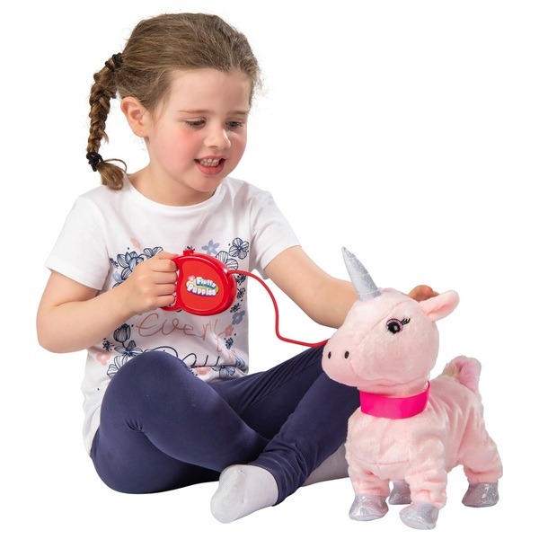 Interaktives Laufendes Einhorn Kuscheltier Pink Smyths Toys Deutschland