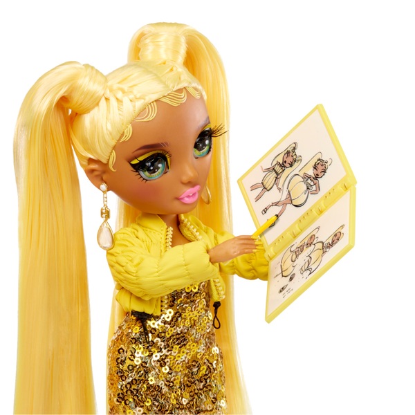 Rainbow High Fantastic Fashion Puppe Sunny gelb Smyths Toys Deutschland