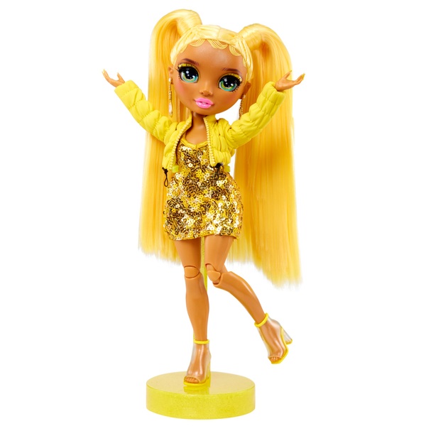 Rainbow High Fantastic Fashion Puppe Sunny gelb Smyths Toys Deutschland