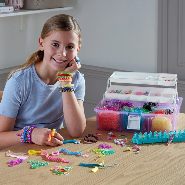 Mega Loom Band Jewellery Making Kit 8000+ Pieces | Smyths Toys UK