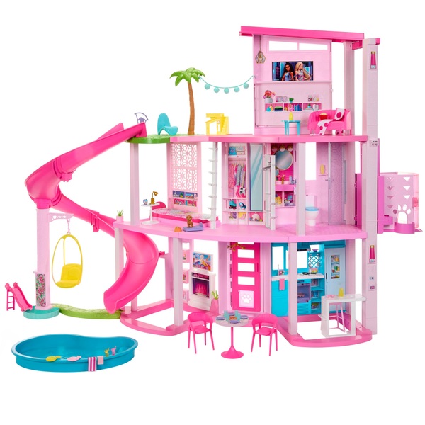 Barbie Haus Dreamhouse Traumvilla mit Möbeln und Zubehör | Smyths Toys  Deutschland