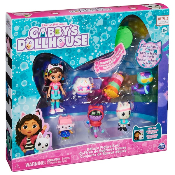 Gabbys Dollhouse Figuren Set Dance Party Edition Mit Gabby Und 6