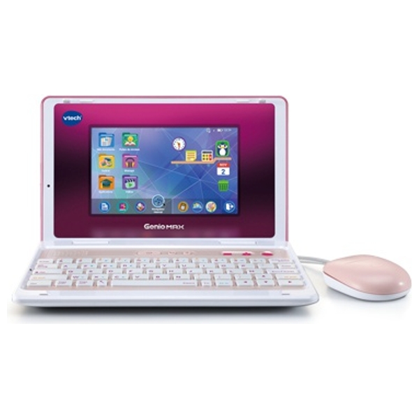 VTech Lerncomputer Genio Lernlaptop XL für Kinder pink | Smyths Toys ...