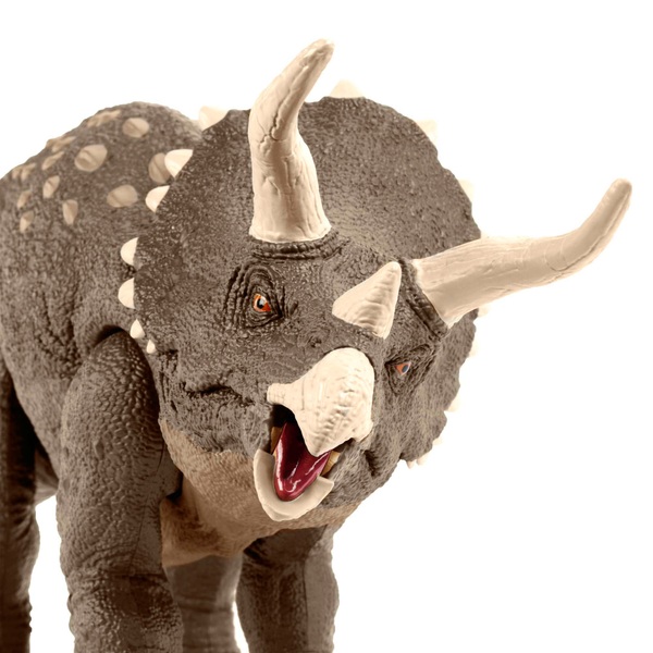 Jurassic World Triceratops Dinosaurier Spielzeug Figur | Smyths Toys ...