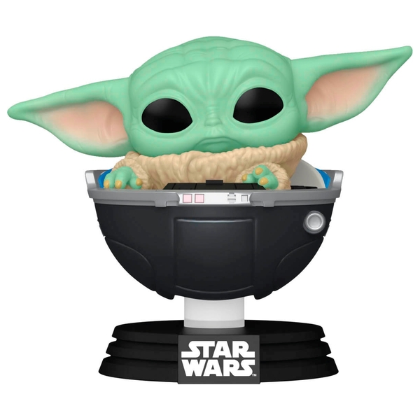 Funko POP! BobbleHead Figur 664 Star Wars Grogu in seiner