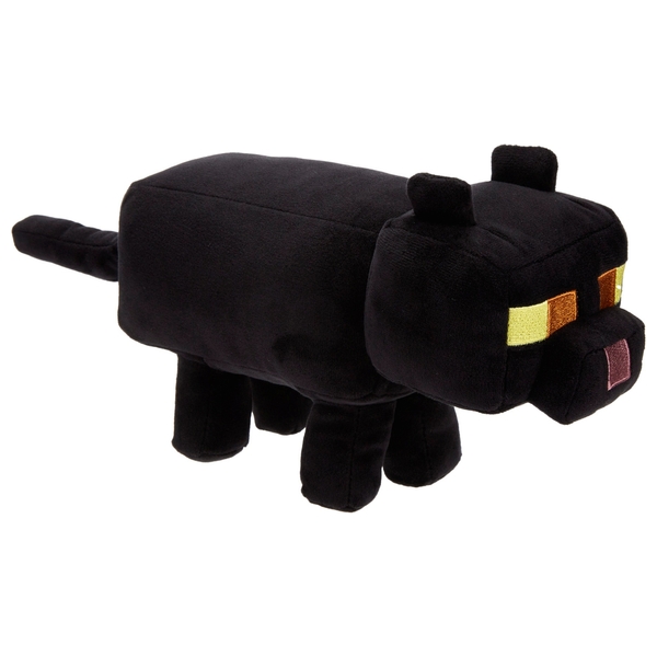 Minecraft Kuscheltier Black Cat Plüschfigur 20 cm | Smyths Toys Deutschland