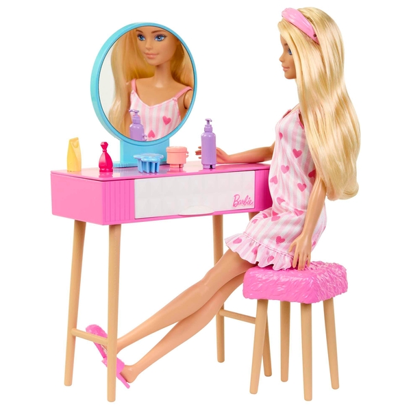 Barbie Dreams Puppe Mit Schlafzimmer +20-tlg. Spielset | Smyths Toys ...