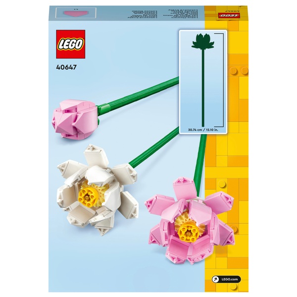 LEGO Botanicals 40647 Lotusblumen | Smyths Toys Deutschland