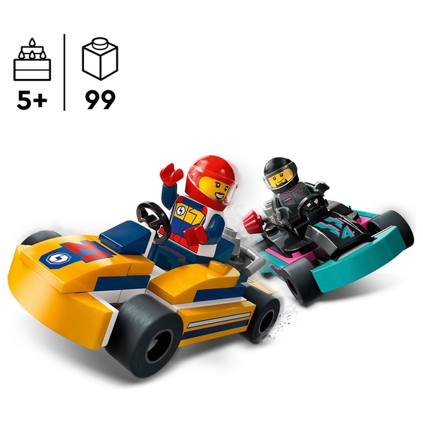 Lego City 60400 Go-karts Mit Rennfahrern 