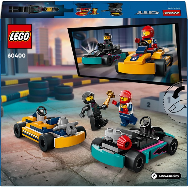 Lego City 60400 Go-karts Mit Rennfahrern 