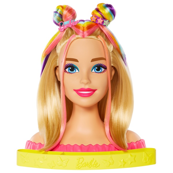 Barbie Color Reveal Frisierkopf Deluxe Schminkpuppe mit Farbwechsel ...