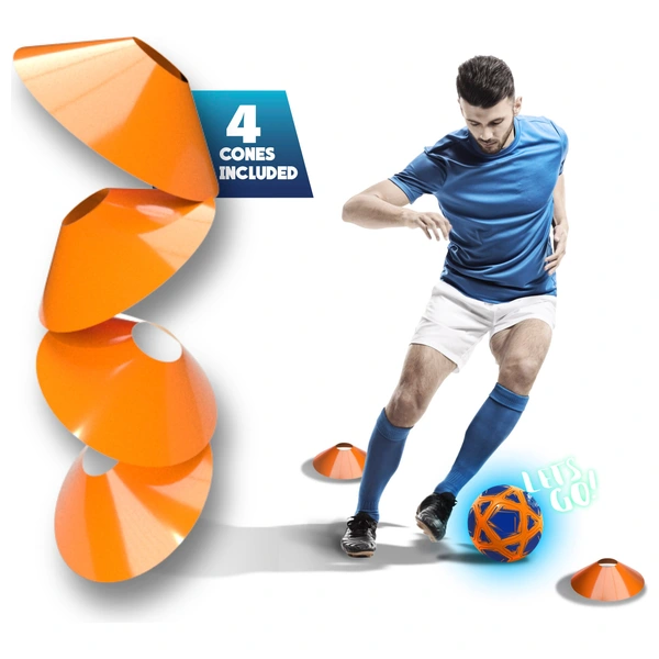 Kit Football Enfant Koolbitz - But, Ballon, Pompe, Cônes - Ensemble Éducatif 3+