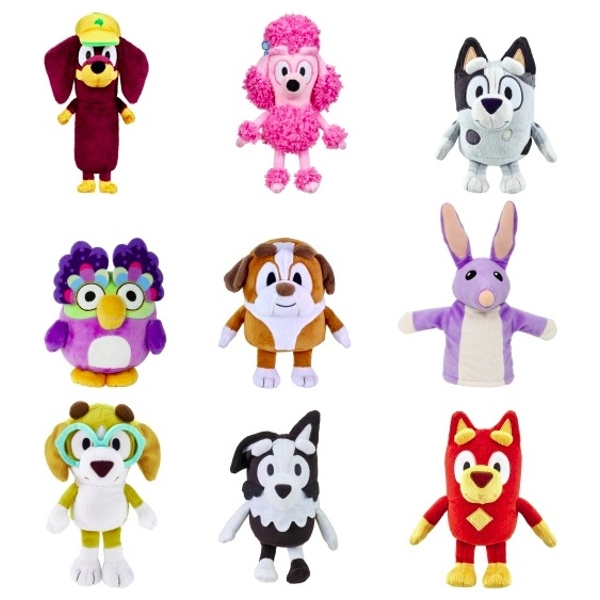 Bluey Kuscheltier Freunde sortiert | Smyths Toys Österreich