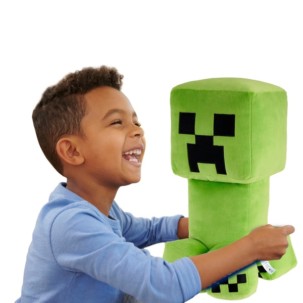 Minecraft Plüsch Kuscheltier großer Creeper 40 cm | Smyths Toys Österreich