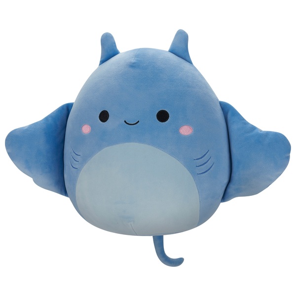 Squishmallows Kuscheltier Lux der blaue Manta-Rochen 30 cm | Smyths ...