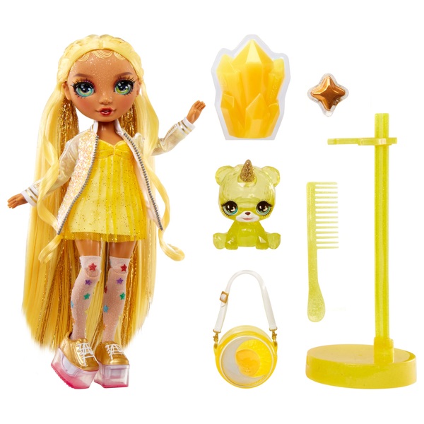 Rainbow High Classic Puppe Gelb Sunny Madison mit Accessoires Smyths Toys Deutschland