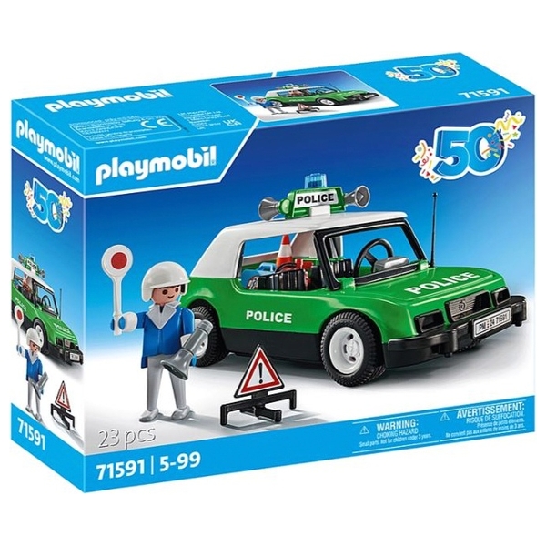 PLAYMOBIL 71591 Classic Polizeiauto | Smyths Toys Deutschland