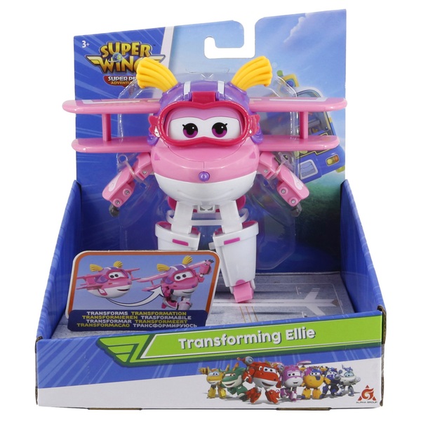 Super Wings verwandelbare Figur Ellie 12,7 cm | Smyths Toys Deutschland