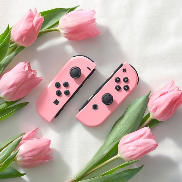 Nintendo Switch Controller Joy Con 2er Set Nintendo Switch Joy-Con Controller 2er Set pastell-rosa | Smyths Toys