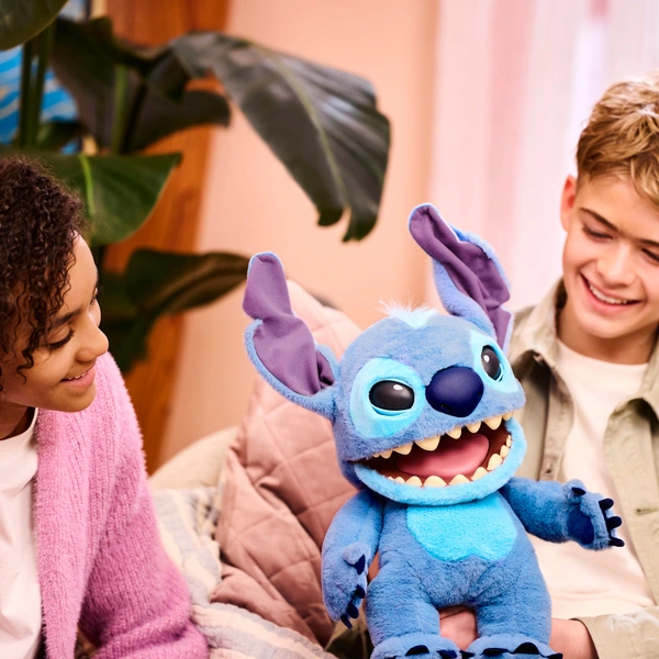 Disney Stitch Puppetronic by RealFX Interactive Toy | Smyths Toys UK