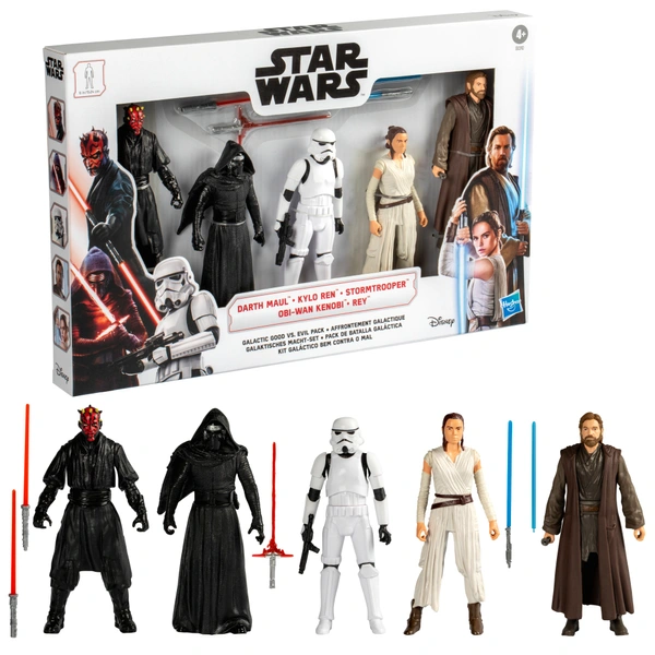 Star Wars Figuren Gut gegen Böse Set | Smyths Toys Deutschland