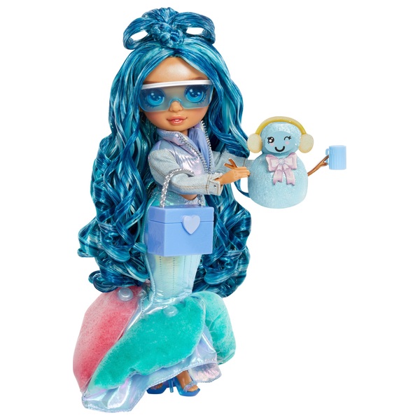 Rainbow High Winter Wonderland Puppe Skyler Bradshaw blau | Smyths Toys ...