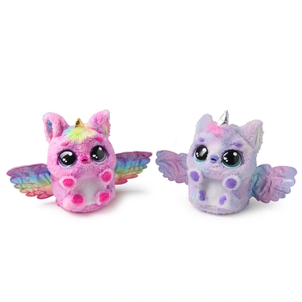 Hatchimals Alive Pufficorn - Œuf Surprise Interactif à Faire éclore - Brume, Lumières, 100+ Réactions - Jouet 5+