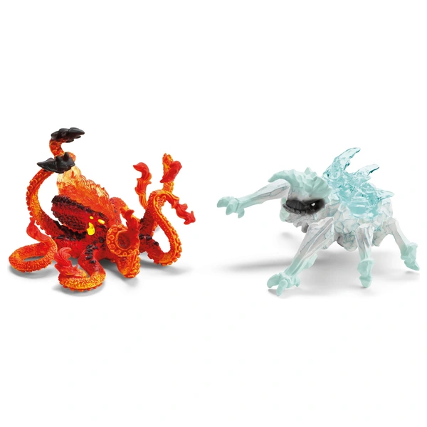 schleich Eldrador 70826 Ice Bug vs. Fire Kraken | Smyths Toys Ireland