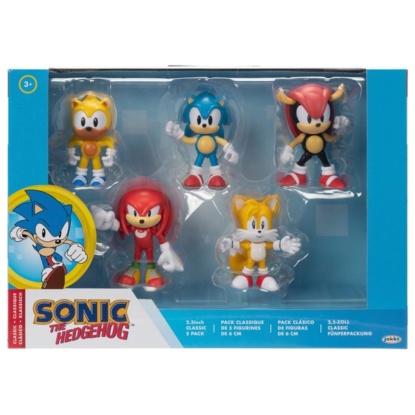 Sonic the Hedgehog Figuren 6 cm 5er Set Smyths Toys Deutschland