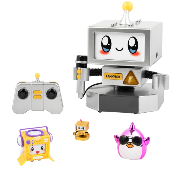 thumbnail image 2 of LankyBox Really Big Foxy Mystery Box Set - Yellow Plastic Figure, Ages 3+ 2 of 5