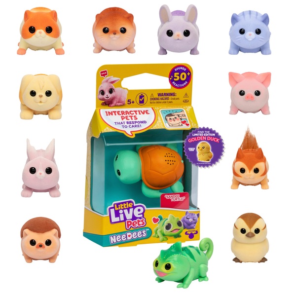 Little Live Pets NeeDees Mini Interactive Plush Toy