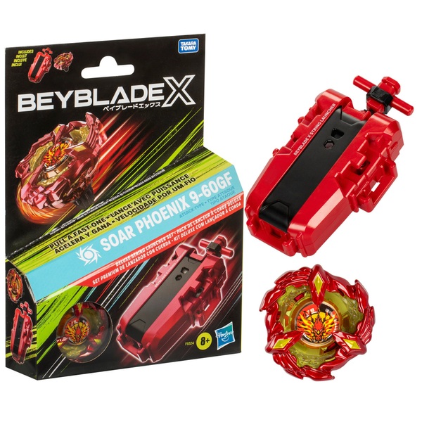 Beyblade X Starterset Soar Phoenix Deluxe