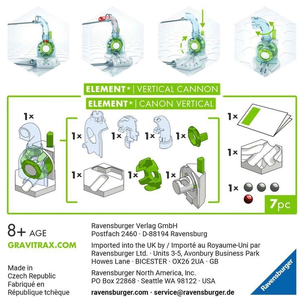 Bolas De Repuesto Para Pista GraviTrax De Ravensburger – Pack De 5 Bolas Metálicas