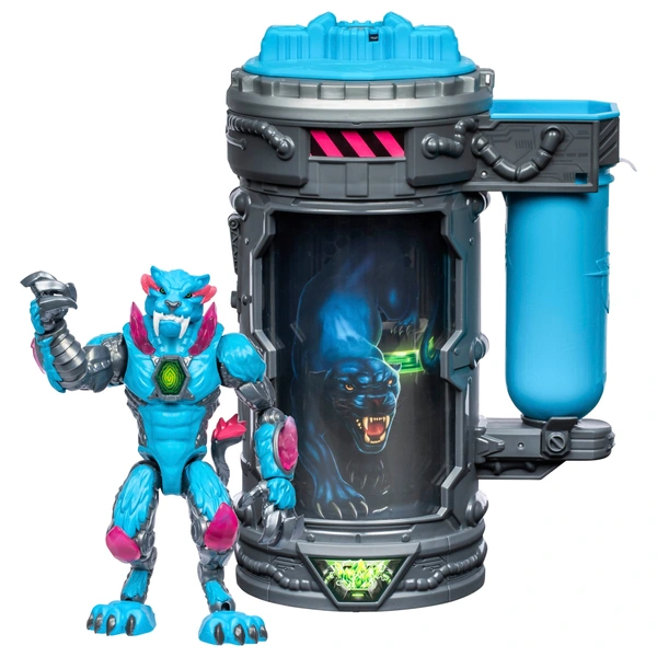 Mr Beast Lab Panther フィギュア MrBeast Lab Apex Beast Panther Collector Figure, Standing at