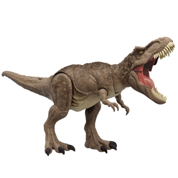 Jurassic World Chaos Theory Spielzeug Dinosaurier All Out Attack Tyrannosaurus Rex mit Sound 57 c