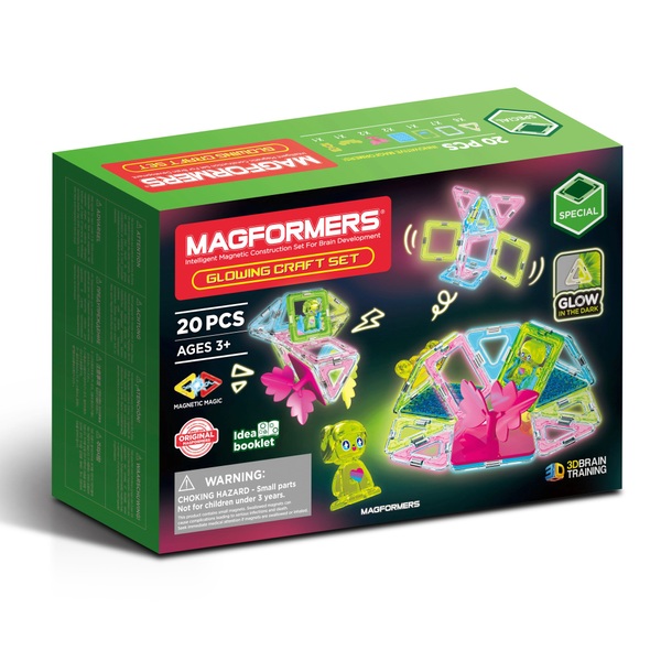 Magformers Spielset Glowing Craft Set Smyths Toys Schweiz