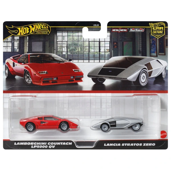 Hot Wheels Premium Car Culture Autos Lamborghini Countach LP5000