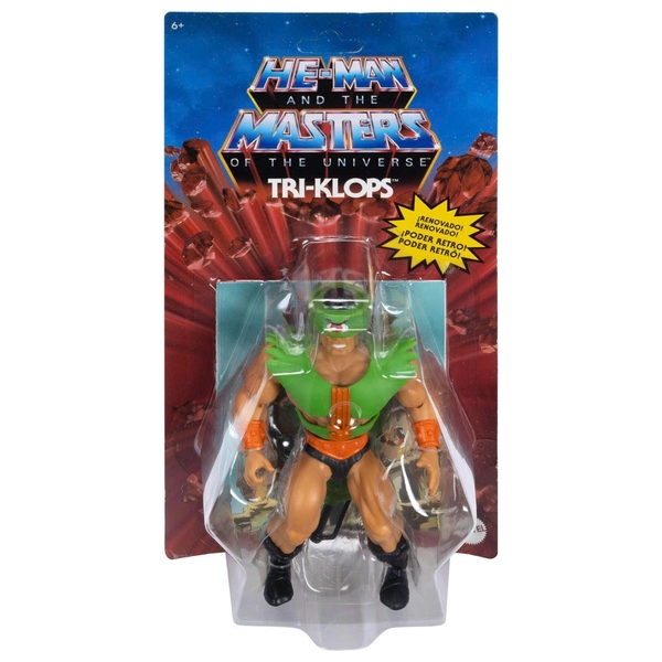 Masters Of The Universe Action Figure Tri-Klops 14 Cm - He-Man E I Dominatori Dell'Universo, Giocattolo Per Bambini