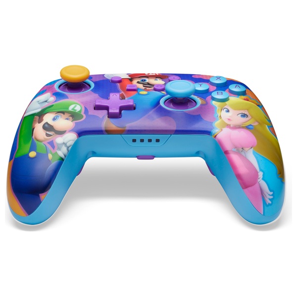 PowerA Nintendo Switch Enhanced Wireless Controller Super Mario Color ...