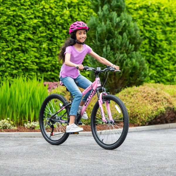 24 Zoll Mountainbike Verve Ultra Fahrrad rosa/schwarz | Smyths Toys Schweiz